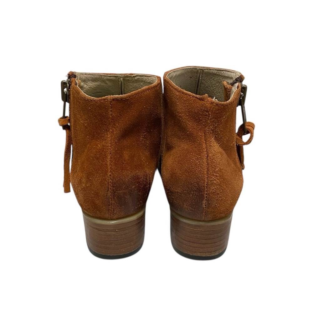 Freebird Solid Rust Leather Ankle Boots - image 2